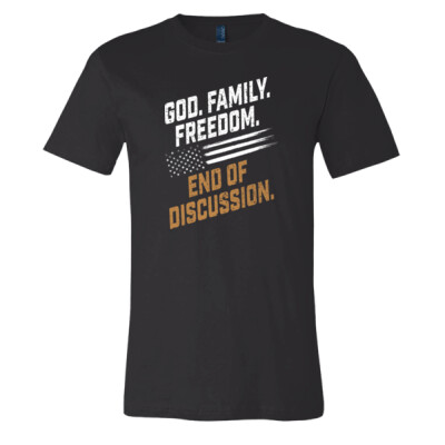 Mark Lamb - God Family Freedom T-shirt Thumbnail